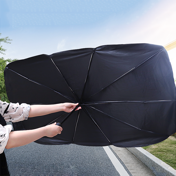 Nano Technology Foldable Sunshade Fabric Sunshade Compatible with Corolla & Civic