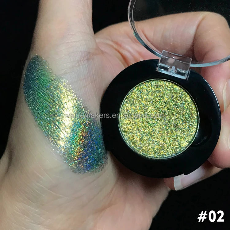 Vegan color glitter eyeshadow