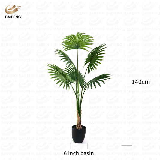 Artificial palm trees