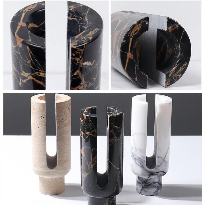 marble candles