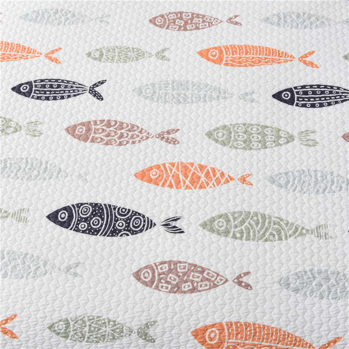 منسوجات منزلية 3 قطع أغطية سرير مجموعات . Home Textiles 3 Pieces Bed Covers Quilt Sets Home Bedspread Printed Bedclothes Set