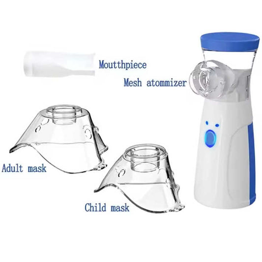 بخاخات شبكية للربو W302 إصدار بخاخات محمولة . W302 Asthma Mesh Nebulizer Portable Handheld