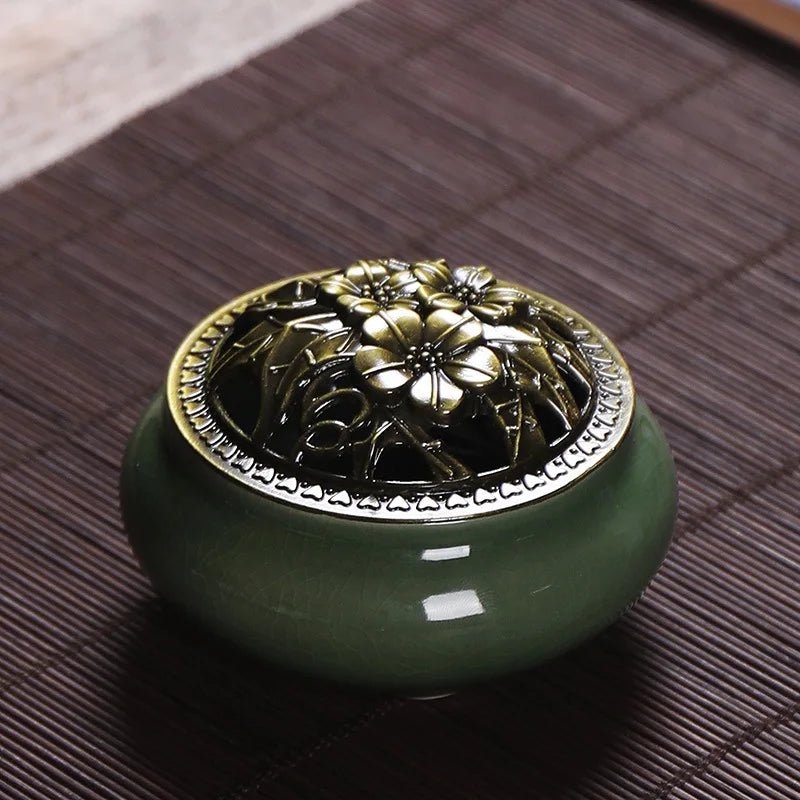 مبخرة بخور ملونة-Colorful incense burner