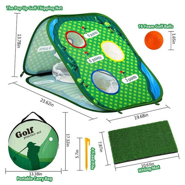 Custom Logo Mini Golf Game Set-مجموعة ألعاب جولف صغيرة 3
