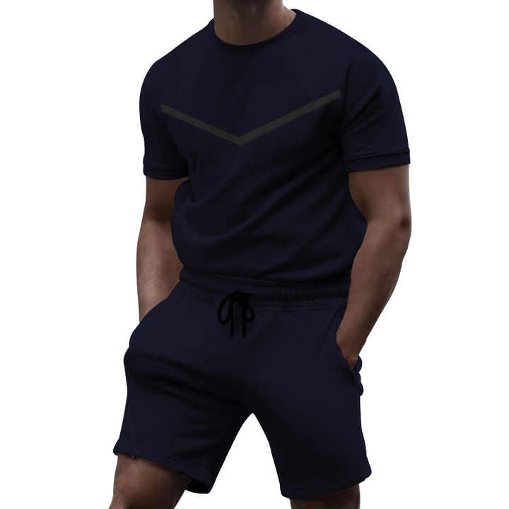 Stylish men's summer sportswear set