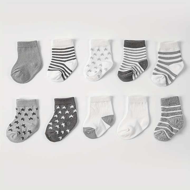 0-3 6-12 Months Boy Baby Socks- جوارب أطفال أولاد حديثي الولادة