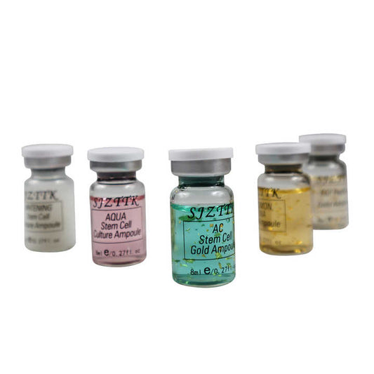Skin whitening ampoules