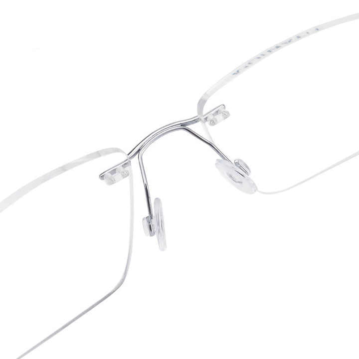 Japan Pure Titanium Rimless Executive-نظارات طبية