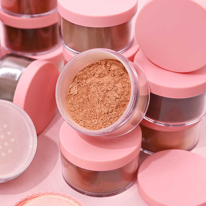 مكياج للوجه متعدد الألوان makeup powder multi-color loose