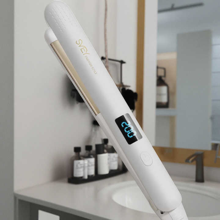 Dual-Purpose Long-Lasting Ceramic Hair-مكواة تصفيف الشعر