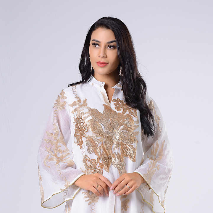 Embroidered Moroccan Caftan