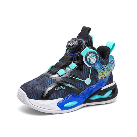 أحذية كرة السلة للأطفال ذات الرقبة . Kids High Top Basketball Shoes