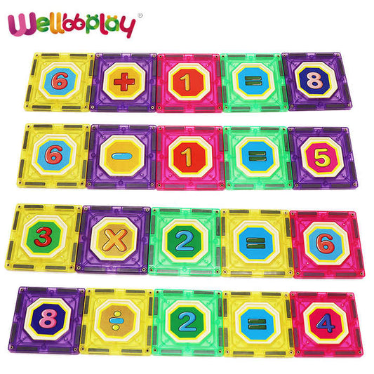 Maple Educational Toys for Kids, 78 Pieces Magnetic