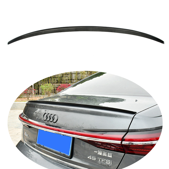 جناح خلفي ملفوف خلفي لصندوق السيارة للسيارة . Rear Trunk Spoiler Wing for Car