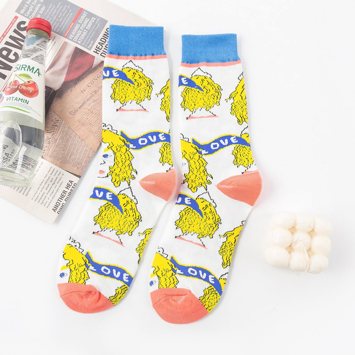 جوارب قطنية