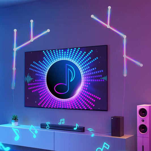 Music sync for decor