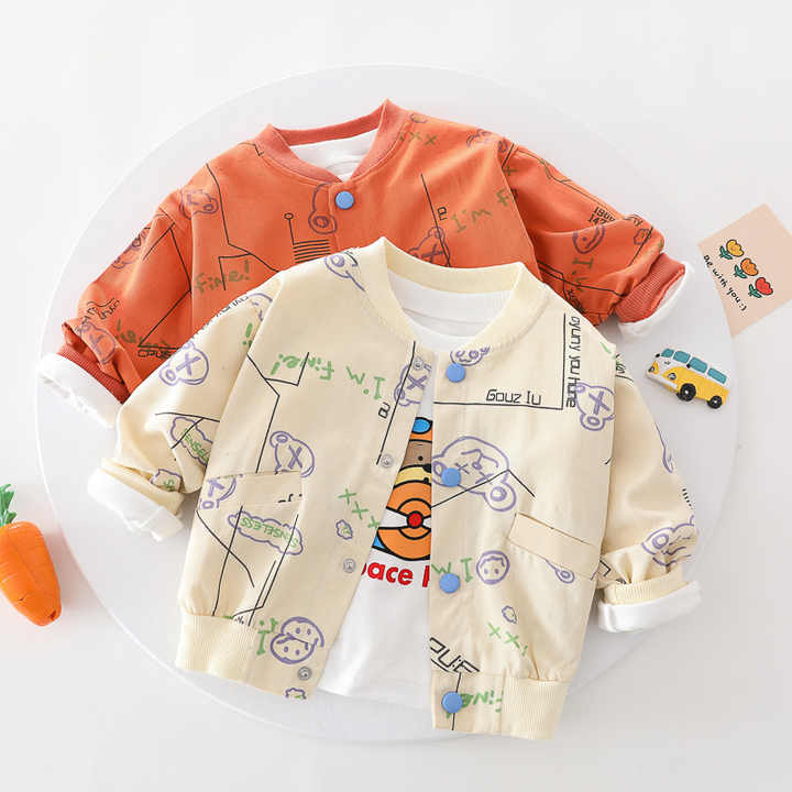 New spring suit for children.