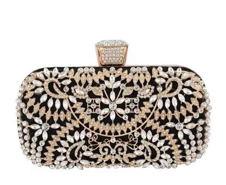 Luxury Party Clutch Bags for Women, Rhinestone Handbags