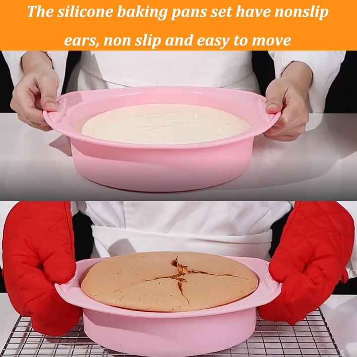 Piece BPA-Free Nonstick Silicone-مجموعة أدوات خبز