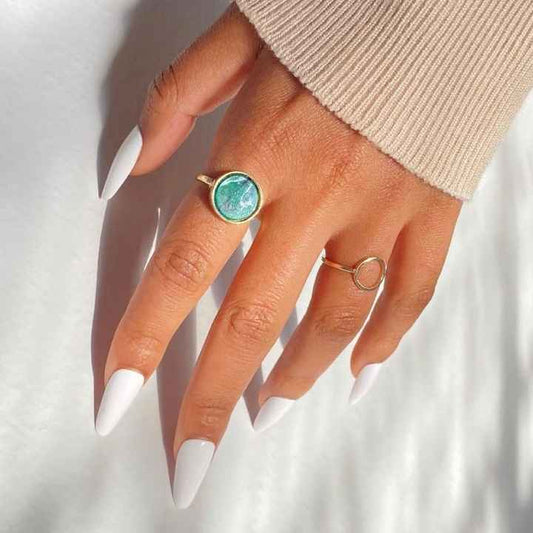 Long Coffin - Artificial Nails