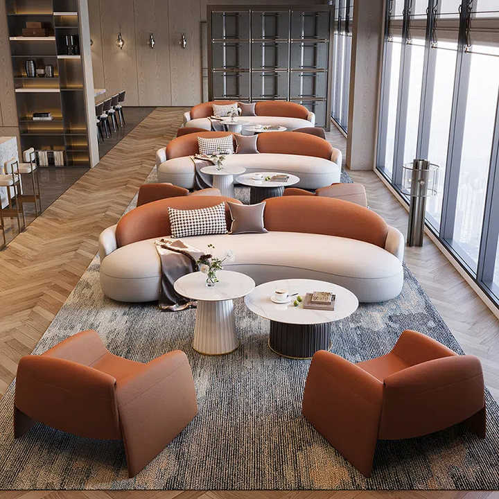 Modern fabric sofa