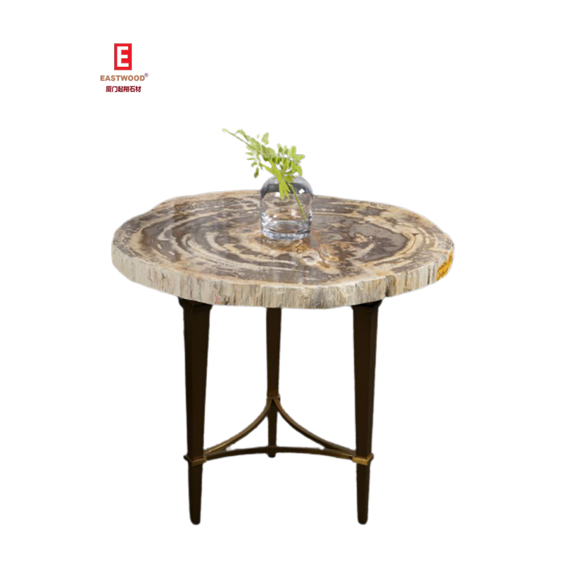 طاولة حجر طبيعي