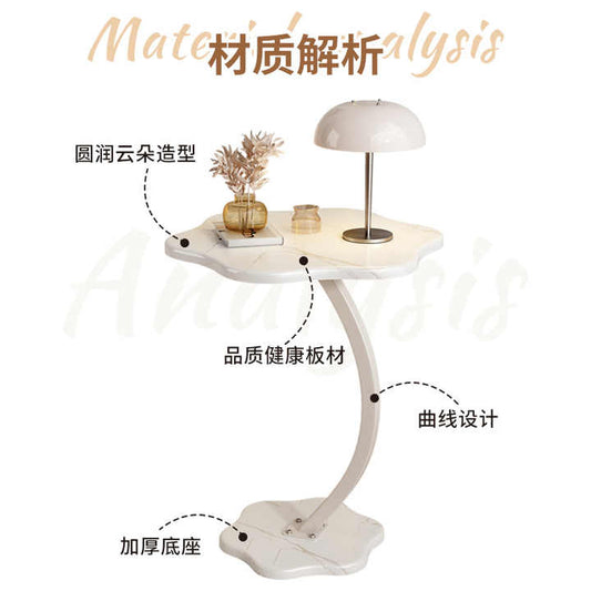 طاولة قهوة حديثة على شكل سحابة مادة خشبية . Modern Cloud Coffee Table Wood Material