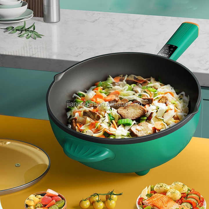 Electric frying pan and wok