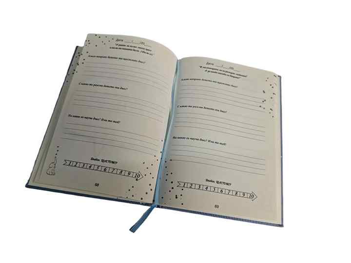 مخصص كتان نشر خاص غلاف مقوى مخطط مجلة يوميات
