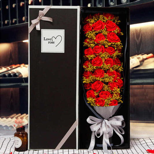 ذكرى زواج باقة زهور صابون