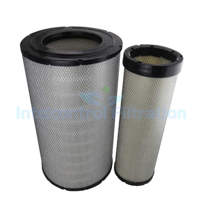 Tractor cooling system air filter