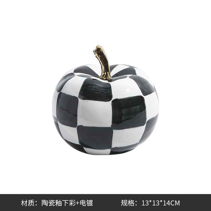 Modern luxury ceramic decorative jar.