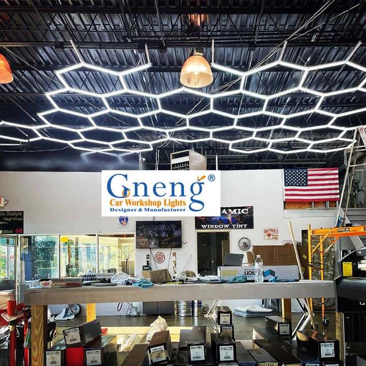 Garage ceiling lamp