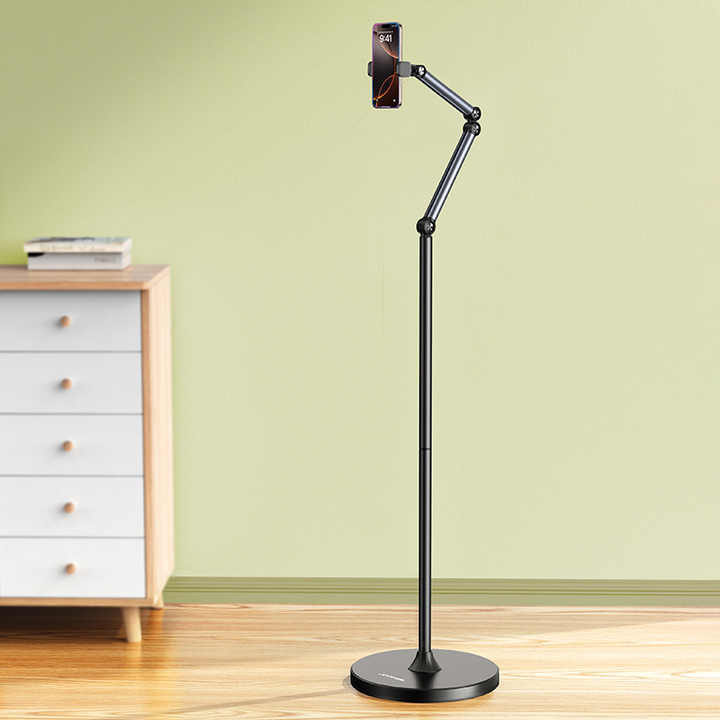 Feixiang Factory, L58 Floor Stand for Phone and Tablet, Lazy Bed/Sofa Stand.