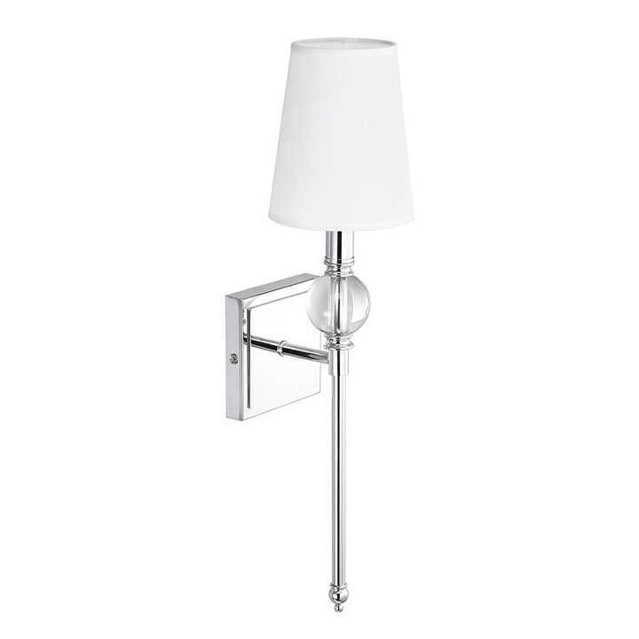 Creative Indoor Chrome Wall Lamp Dining Room Bedroom Bedside Reading Wall Lamp Indoor Home Wall Lamp