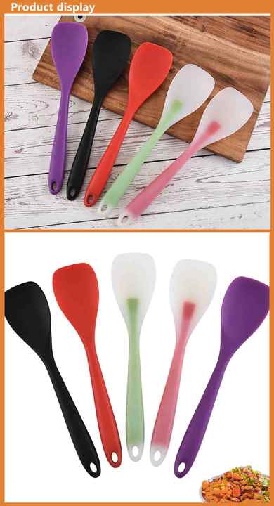 Colorful Silicone Shovel for Non Stick-مجرفة سيليكون ملونة