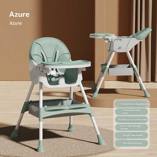 كرسي طعام متعدد الوظائف قابل للتعديل للأطفال كرسي طعام محمول للاستخدام المنزلي Multifunctional Adjustable Baby Dining Chair Portable Dining Chair for Home Use