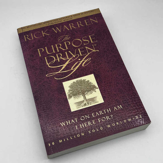 كتاب رواية ريك وارين للحياة يحركها الغرض Rick Warren's Purpose-Driven Life