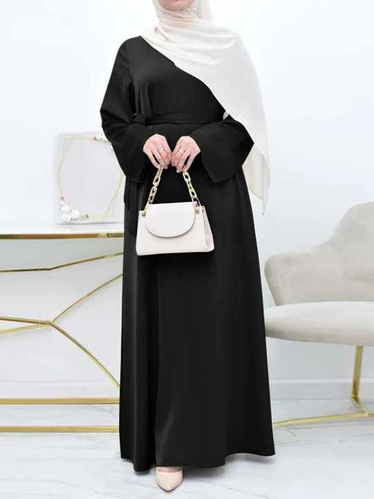 Plus Size Trending Muslim Dress Dubai-فستان إسلامي رائج