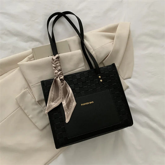 فاخرة حقيبة حمل نسائية بسعة كبيرر