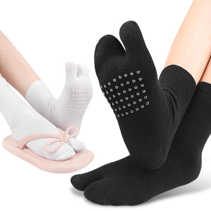 Socks Elastic Socks for Men Women Anti-slip Slipper Socks with Socks