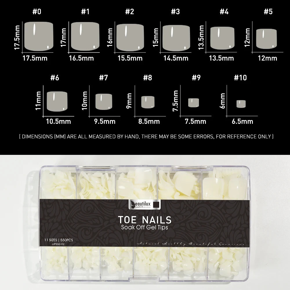 Luxury artificial toenails - hand nails