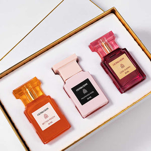 Manufacturer Custom Luxury Women's 30ml Perfume Set Long-Lasting Light Fragrance for Valentine's Day Wholesale