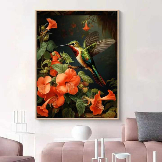 لوحات زيتية حيوانية إبداعية