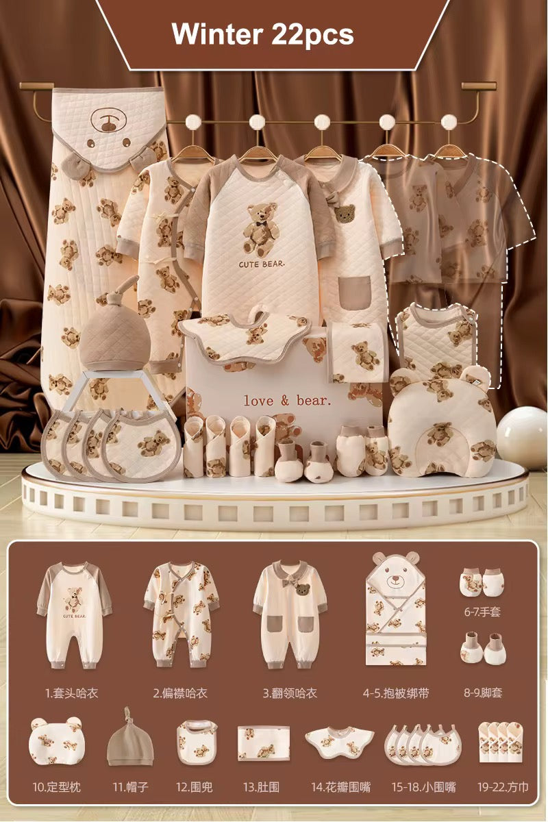 Newborn baby clothes set