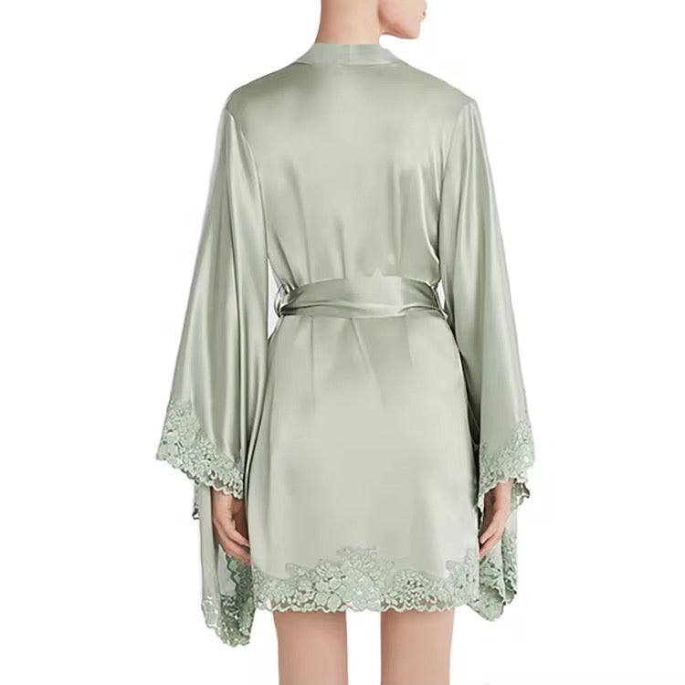 Luxurious lace nightgown