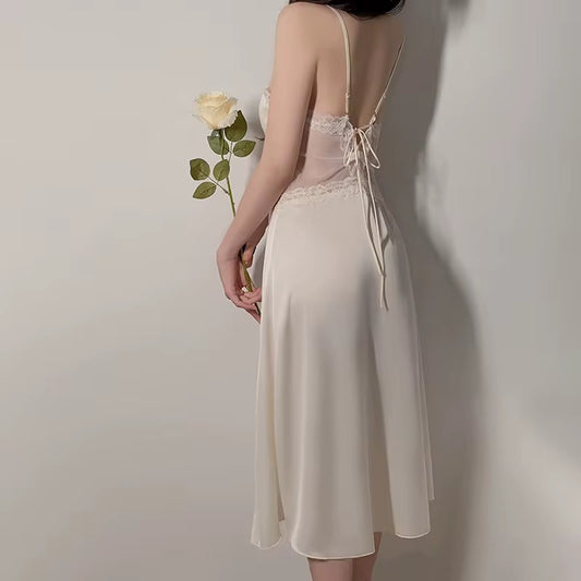 مثير شبكة الساتان بيجاما