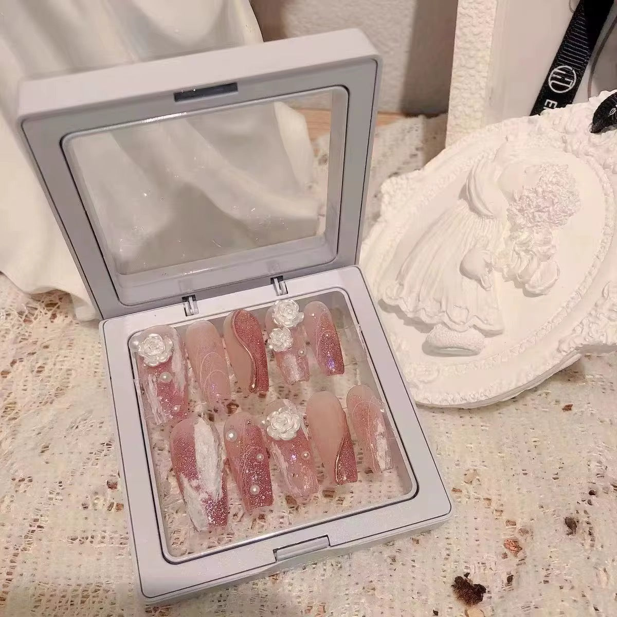 مجموعة أظافر اصطناعية artificial nails set