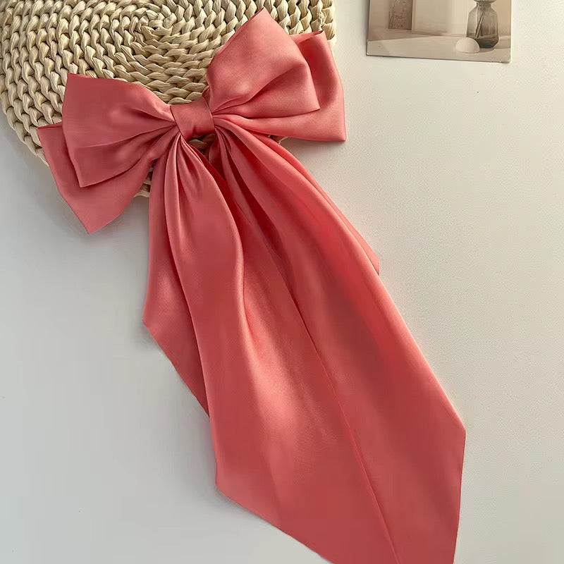 Solid Color Hair Bow لون صلب لافتات الشعر القوس