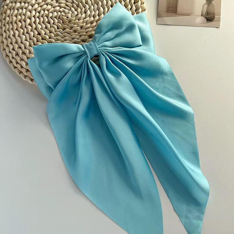Solid Color Hair Bow لون صلب لافتات الشعر القوس